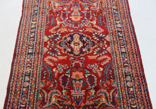 Load image into Gallery viewer, Handmade Antique, Vintage oriental Persian Savah rug - 165 X 109 cm
