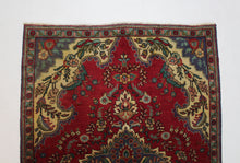 Load image into Gallery viewer, Handmade Antique, Vintage oriental Persian Tabriz rug - 248 X 157 cm
