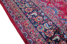 Load image into Gallery viewer, Handmade Antique, Vintage oriental Persian Sabzavar rug - 380 X 300 cm
