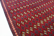 Load image into Gallery viewer, Handmade Antique, Vintage oriental Persian Baluch rug - 190 X 123 cm
