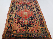 Load image into Gallery viewer, Handmade Antique, Vintage oriental Persian Lori rug - 246 X 145 cm
