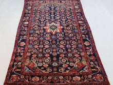 Load image into Gallery viewer, Handmade Antique, Vintage oriental Persian Malayer rug - 270 X 150 cm
