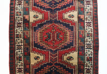 Load image into Gallery viewer, Handmade Antique, Vintage oriental Persian Sarab rug - 325 X 105 cm
