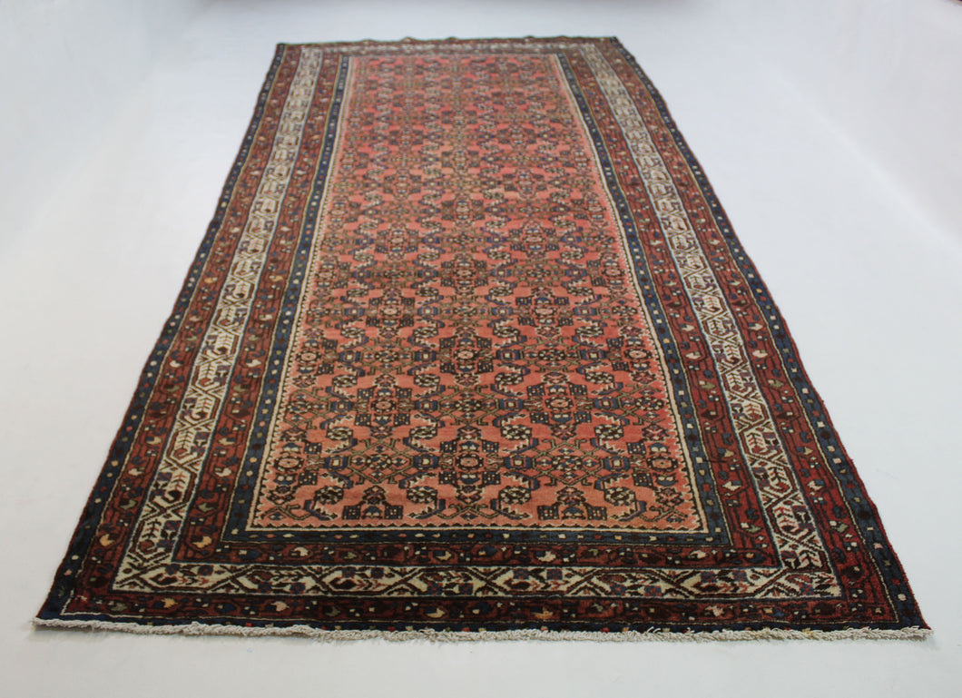 Handmade Antique, Vintage oriental Persian  Bakhtiar rug - 335 X 163 cm