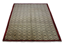 Load image into Gallery viewer, Handmade Antique, Vintage oriental Persian Tabriz rug - 295 X 222 cm

