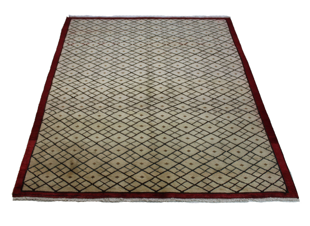 Handmade Antique, Vintage oriental Persian Tabriz rug - 295 X 222 cm