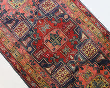 Load image into Gallery viewer, Handmade Antique, Vintage oriental Persian Sarab rug - 300 X 130 cm
