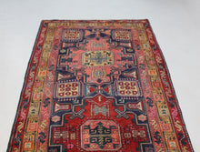 Load image into Gallery viewer, Handmade Antique, Vintage oriental Persian Sarab rug - 300 X 130 cm
