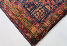 Load image into Gallery viewer, Handmade Antique, Vintage oriental Persian Sarab rug - 300 X 130 cm
