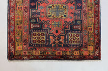 Load image into Gallery viewer, Handmade Antique, Vintage oriental Persian Sarab rug - 300 X 130 cm
