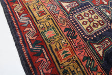 Load image into Gallery viewer, Handmade Antique, Vintage oriental Persian Sarab rug - 300 X 130 cm
