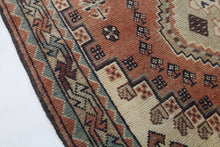 Load image into Gallery viewer, Handmade Antique, Vintage oriental Persian Qashqai  rug - 190 X 110 cm
