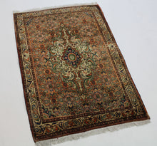 Load image into Gallery viewer, Handmade Antique, Vintage oriental Persian  Bijar rug - 103 X 73 cm
