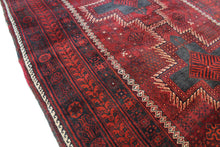 Load image into Gallery viewer, Handmade Antique, Vintage oriental Persian Baluch rug - 182 X 148 cm
