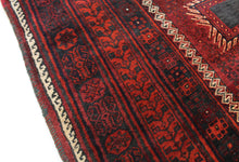 Load image into Gallery viewer, Handmade Antique, Vintage oriental Persian Baluch rug - 182 X 148 cm
