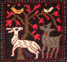 Load image into Gallery viewer, Handmade Antique, Vintage oriental Persian Bakhtiar rug - 126 X 150 cm
