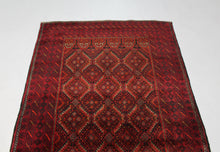Load image into Gallery viewer, Handmade Antique, Vintage oriental Persian Baluch rug - 187 X 103 cm
