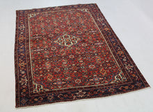 Load image into Gallery viewer, Handmade Antique, Vintage oriental Persian Mosel rug - 190 X 150 cm
