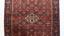 Load image into Gallery viewer, Handmade Antique, Vintage oriental Persian Mosel rug - 190 X 150 cm
