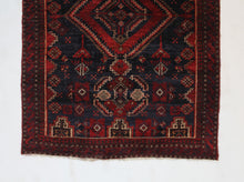 Load image into Gallery viewer, Handmade Antique, Vintage oriental Persian Baluch rug - 190 X 78 cm
