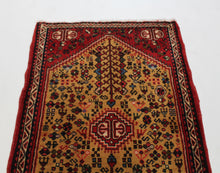 Load image into Gallery viewer, Handmade Antique, Vintage oriental Persian Abade rug - 100 X 60 cm
