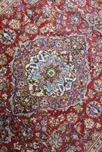 Load image into Gallery viewer, Handmade Antique, Vintage oriental Persian Kashan rug - 318 X 235 cm
