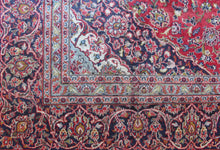 Load image into Gallery viewer, Handmade Antique, Vintage oriental Persian Mashad rug - 388 X 292 cm
