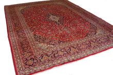 Load image into Gallery viewer, Handmade Antique, Vintage oriental Persian Mashad rug - 388 X 292 cm
