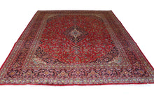 Load image into Gallery viewer, Handmade Antique, Vintage oriental Persian Mashad rug - 388 X 292 cm
