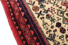 Load image into Gallery viewer, Handmade Antique, Vintage oriental Persian Abadeh rug - 93 X 60 cm
