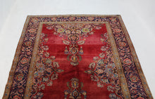 Load image into Gallery viewer, Handmade Antique, Vintage oriental Persian Kashan rug - 285 X 195 cm
