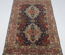 Load image into Gallery viewer, Handmade Antique, Vintage oriental Persian Tabriz rug - 162 X 97 cm
