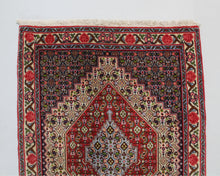 Load image into Gallery viewer, Handmade Antique, Vintage oriental Persian Bijar rug - 105 X 75 cm
