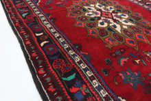 Load image into Gallery viewer, Handmade Antique, Vintage oriental Persian Nahavand rug - 208 X 98 cm
