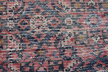 Load image into Gallery viewer, Handmade Antique, Vintage oriental Persian Hosinabad rug - 375 X 80 cm
