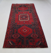 Load image into Gallery viewer, Handmade Antique, Vintage oriental Persian Mame rug - 312 X 120 cm
