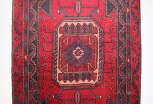 Load image into Gallery viewer, Handmade Antique, Vintage oriental Persian Mame rug - 312 X 120 cm
