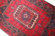 Load image into Gallery viewer, Handmade Antique, Vintage oriental Persian Mame rug - 312 X 120 cm
