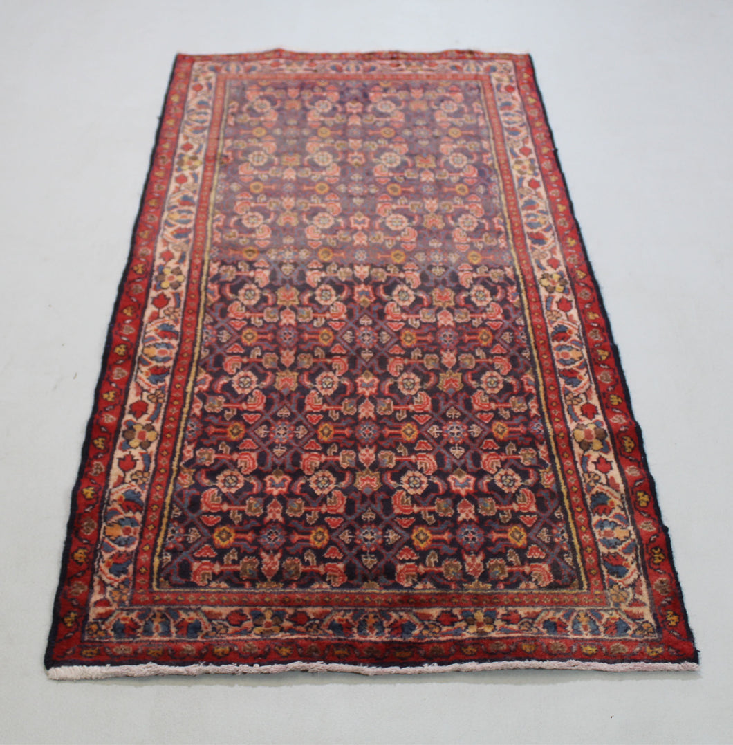 Persian Antique, Vintage oriental rug - Hamedan 168 X 75cm