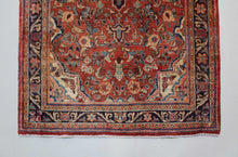 Load image into Gallery viewer, Handmade Antique, Vintage oriental Persian Mahal rug - 210 X 129 cm
