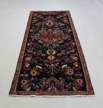 Load image into Gallery viewer, Handmade Antique, Vintage oriental Persian \Hamedan rug - 246 X90 cm
