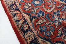 Load image into Gallery viewer, Handmade Antique, Vintage oriental Persian Mahal rug - 213 X 128 cm
