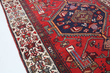 Load image into Gallery viewer, Handmade Antique, Vintage oriental Persian Hamedan rug - 300  X 126 cm
