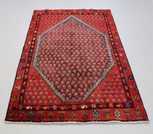 Load image into Gallery viewer, Handmade Antique, Vintage oriental Persian  Arak rug - 180 X 118 cm
