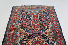 Load image into Gallery viewer, Handmade Antique, Vintage oriental Persian Mahal rug - 220 X 135 cm

