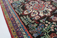Load image into Gallery viewer, Handmade Antique, Vintage oriental Persian Hamedan rug - 212 X 107 cm
