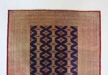 Load image into Gallery viewer, Handmade Antique, Vintage oriental Persian \Turkaman rug - 236 X 158 cm

