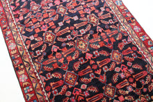 Load image into Gallery viewer, Handmade Antique, Vintage oriental Persian Hamedan rug - 200 X 135 cm

