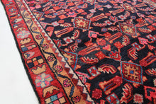 Load image into Gallery viewer, Handmade Antique, Vintage oriental Persian Hamedan rug - 200 X 135 cm
