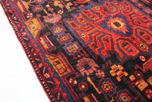 Load image into Gallery viewer, Handmade Antique, Vintage oriental Persian  Nahavand rug - 260 X 138 cm
